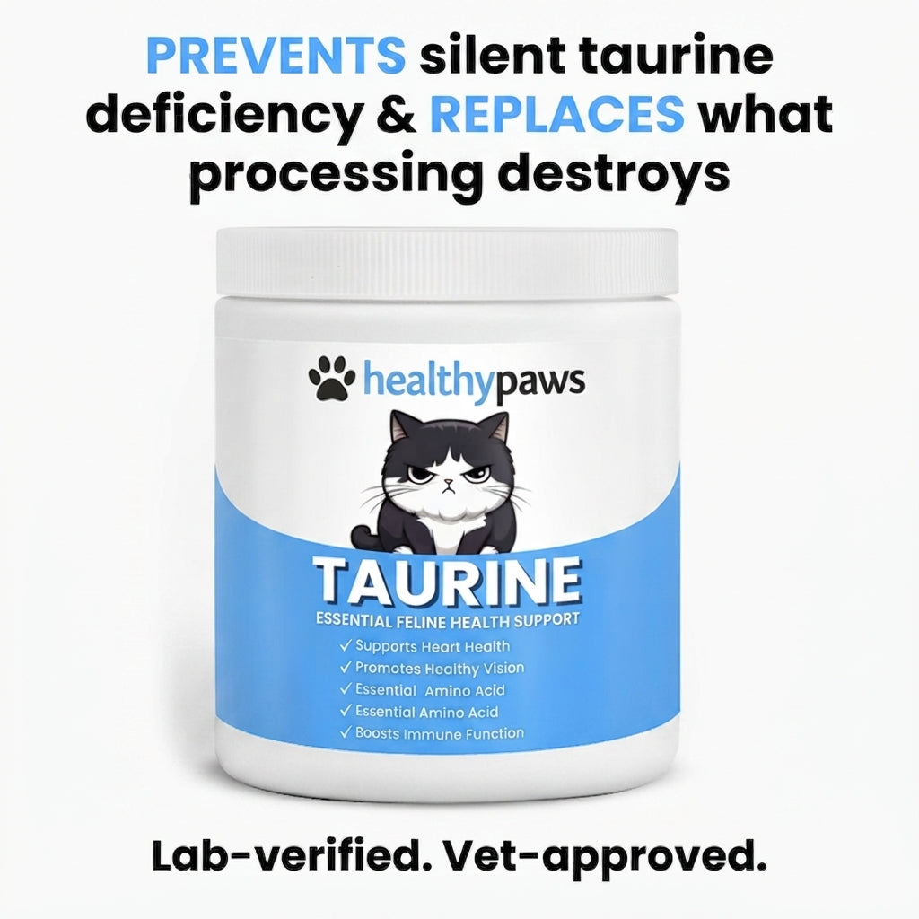 Stop the Silent Deficiency Before You See the Signs with KittySupps™ Taurine Supplement