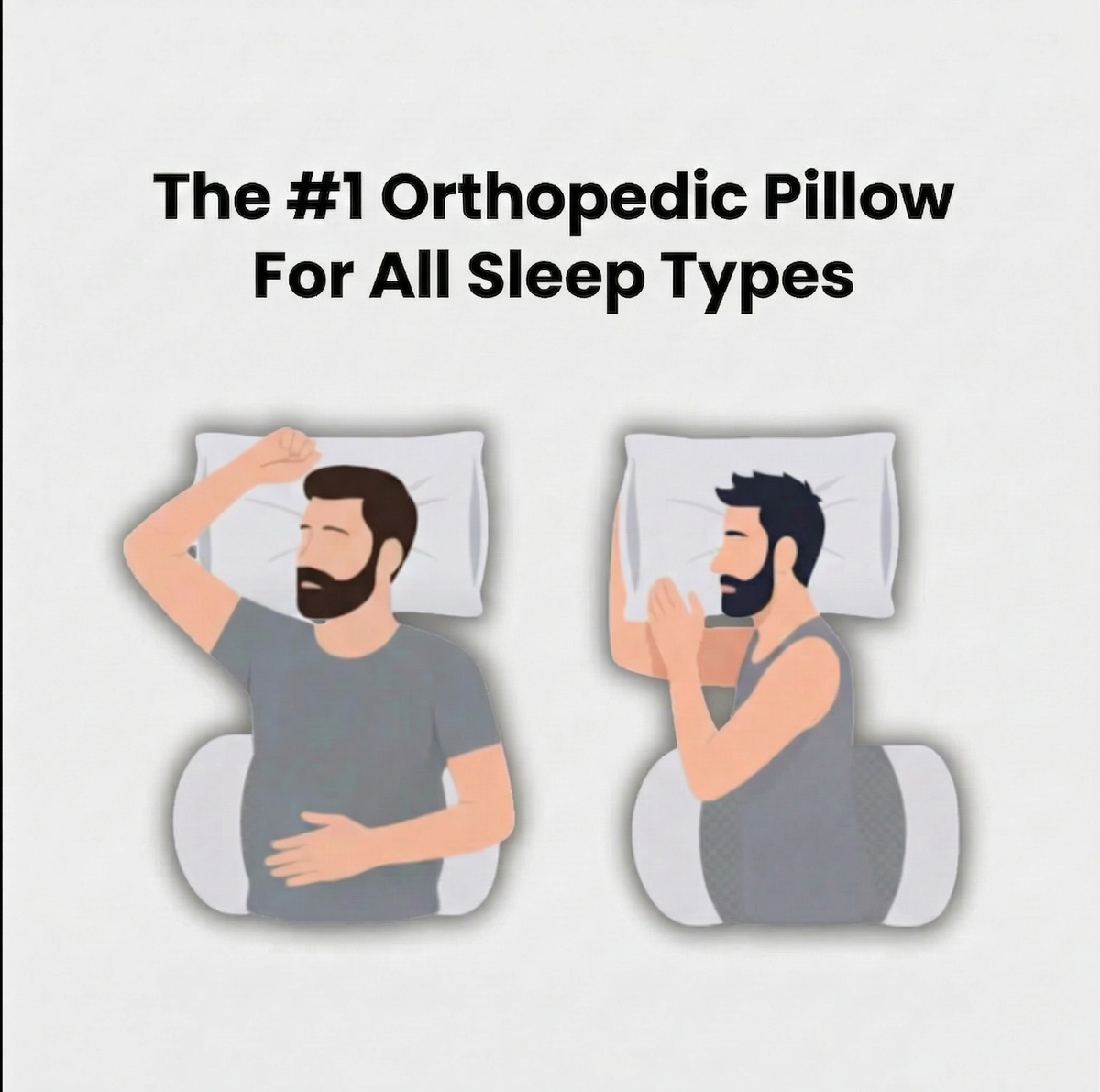 SpineHaven™ Nightly Lumbar Support Pillow